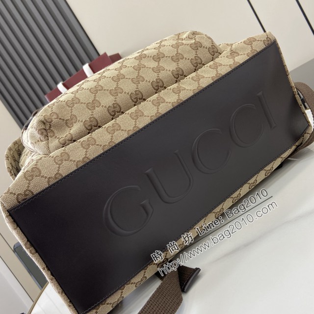 Gucci專櫃古馳2025早春男士包袋系列最新款雙肩背包 jh2909型號：824624